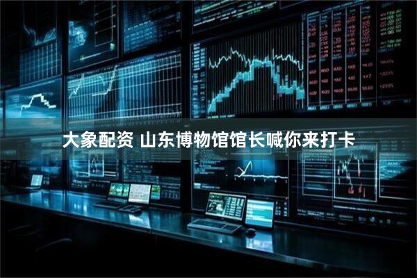大象配资 山东博物馆馆长喊你来打卡