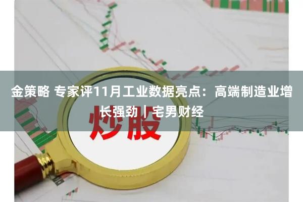金策略 专家评11月工业数据亮点：高端制造业增长强劲｜宅男财经